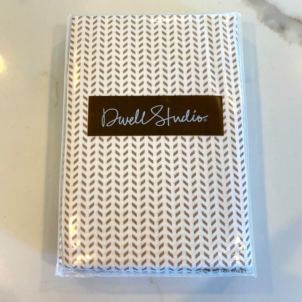 NWT Dwell Studio Fitted Crib Sheet